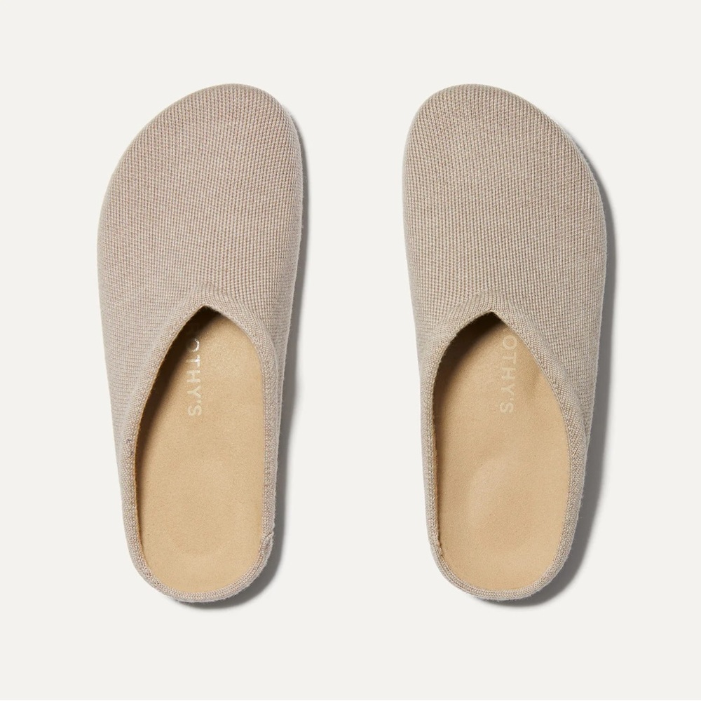 Rothy's Tan Mules